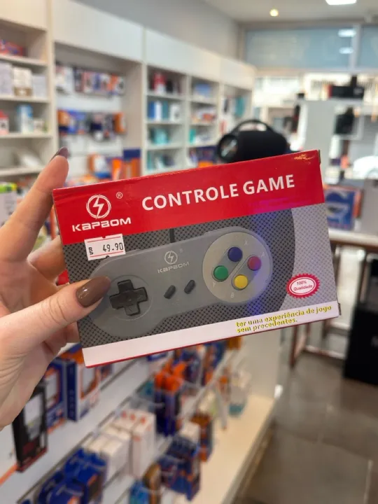 Controle Game Super Nintendo