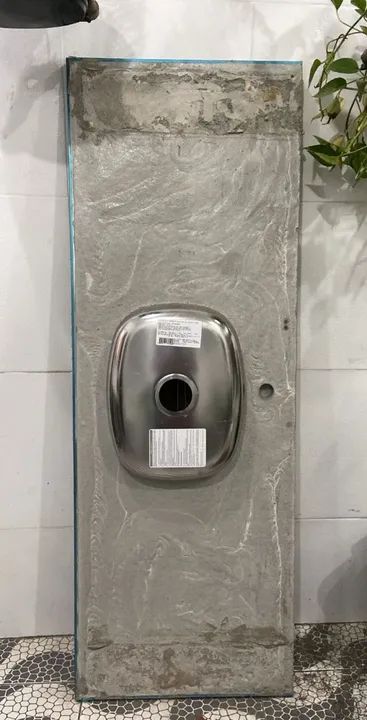 Pia de inox de 1,5m - Foto 2