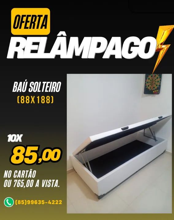 BASE BAÚ TODOS OS TAMANHOS  - Foto 5