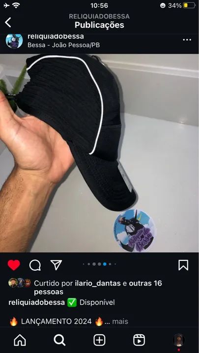 BONÉ NIKE AW84 DRI FIT PRETO ORIGINAL  - Foto 5