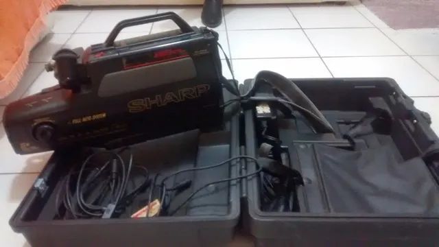 Filmadora Sharp VHS - Foto 3