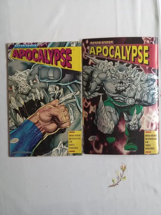 Hqs superman versus Apocalypse da editora Abril jovem  - Foto 2