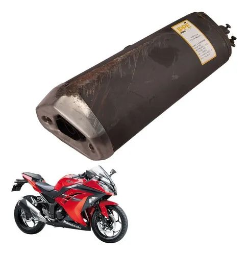Ponteira Escapamento Kawasaki Ninja 300 2015