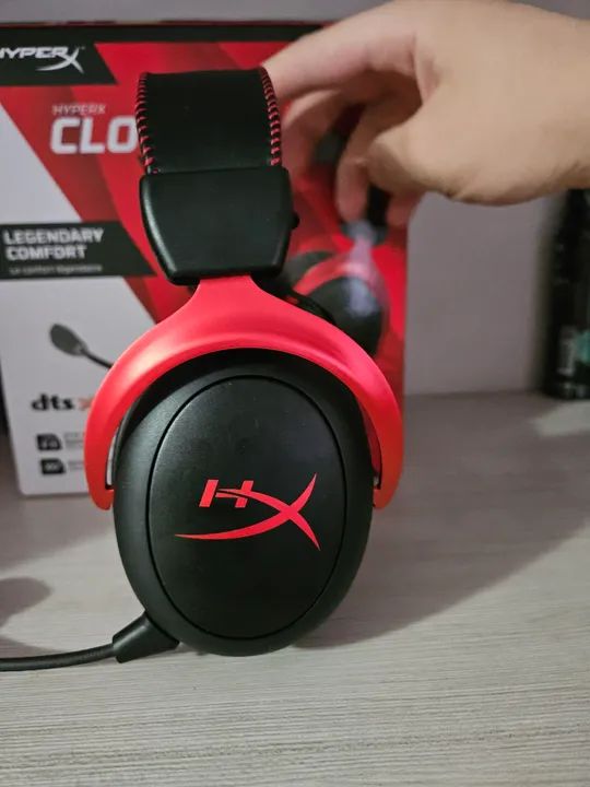 HyperX Cloud II Wireless - Fone de Ouvido Gamer - Foto 3