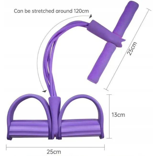 Elástico Extensor Tensão Pedal Treino - Foto 3