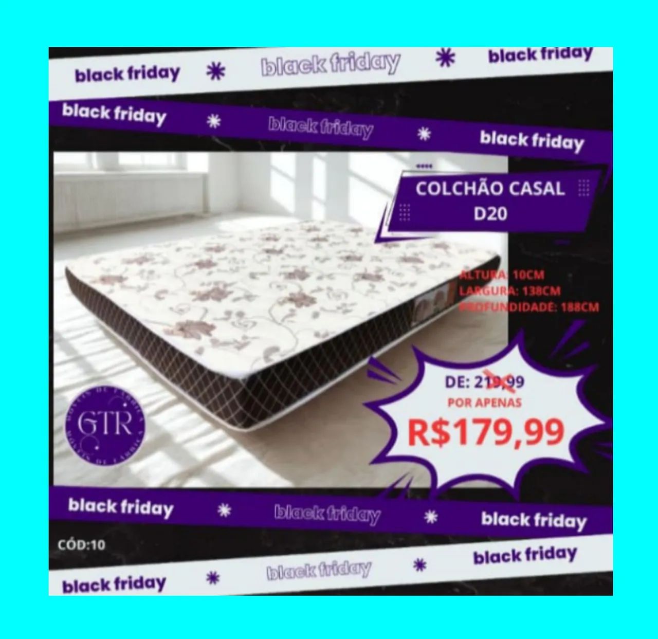 Colchão Casal D20 Promoção 