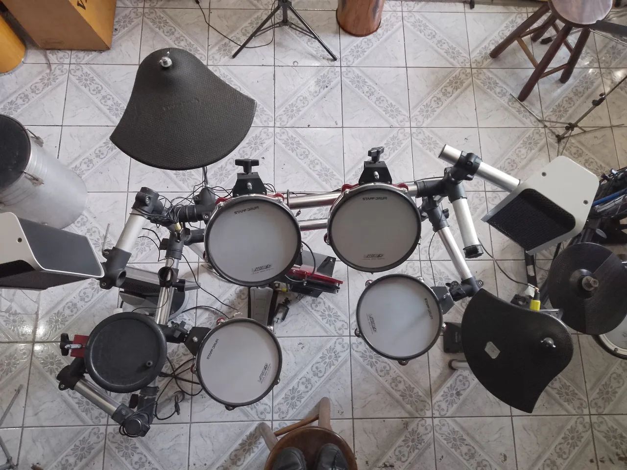 Bateria Eletrônica Staff Drum - Foto 3