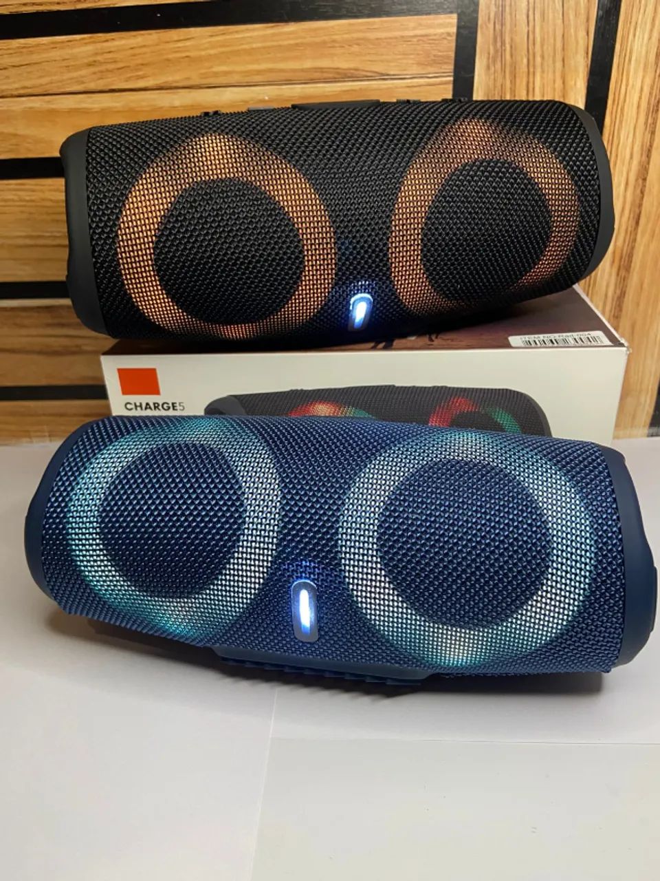 Caixa de Som Bluetooth Charge 5 jbl Led RGB varias cores an7