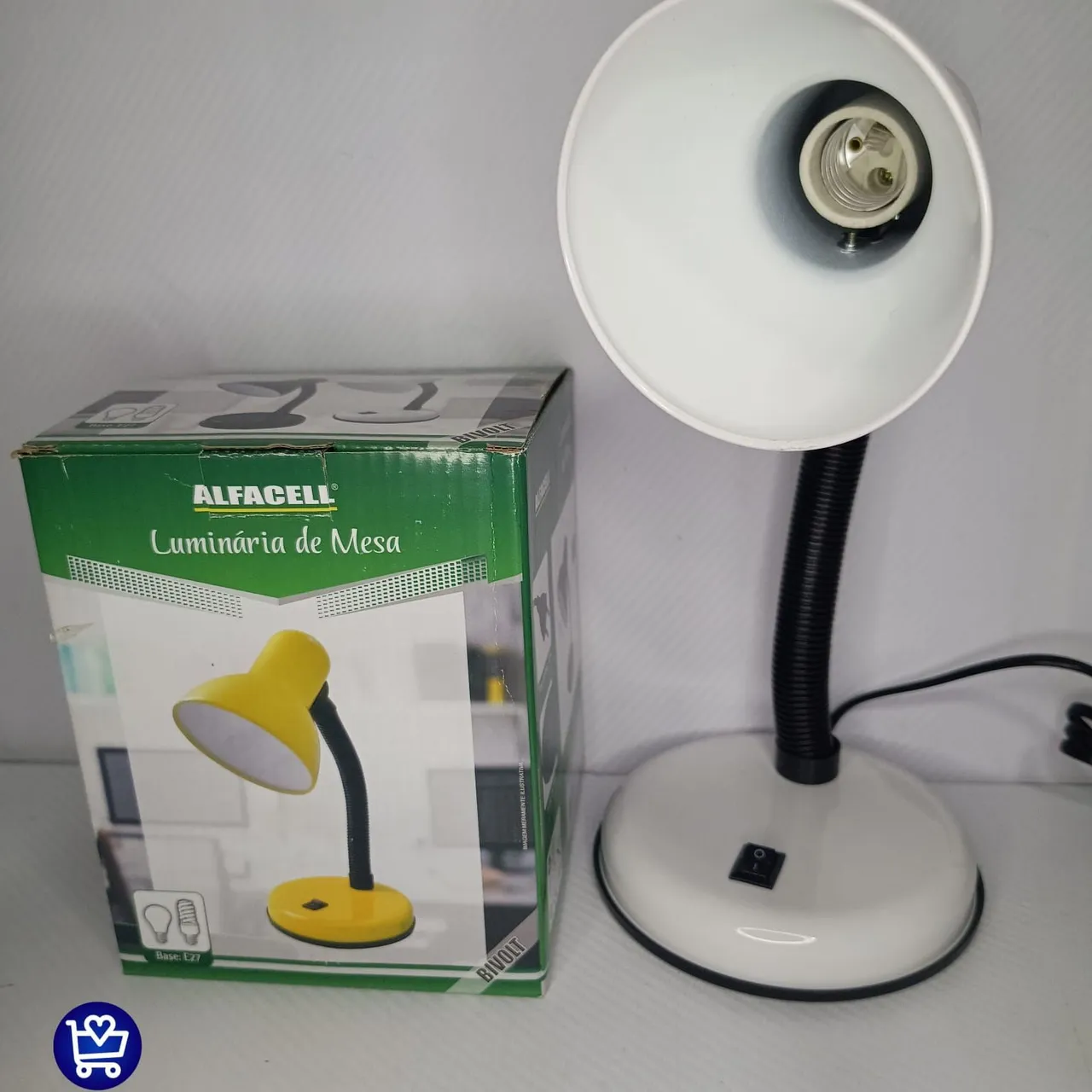 Abajur Luminária de Mesa Alfacell - Nova (entrega grátis)