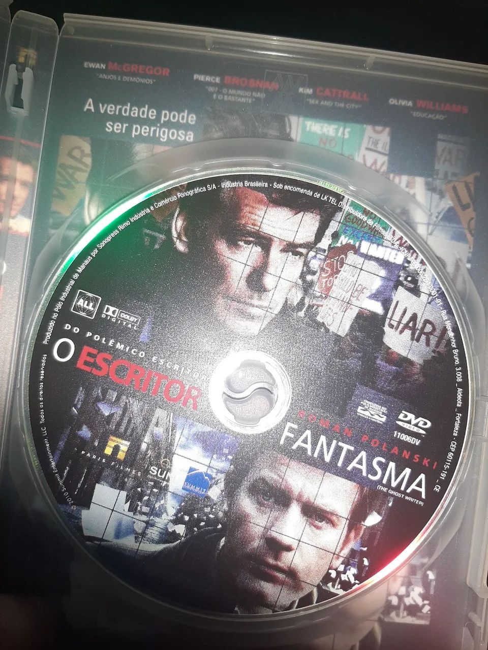 DVD - O Fantasma - Roman Polanski (novo) - Foto 2