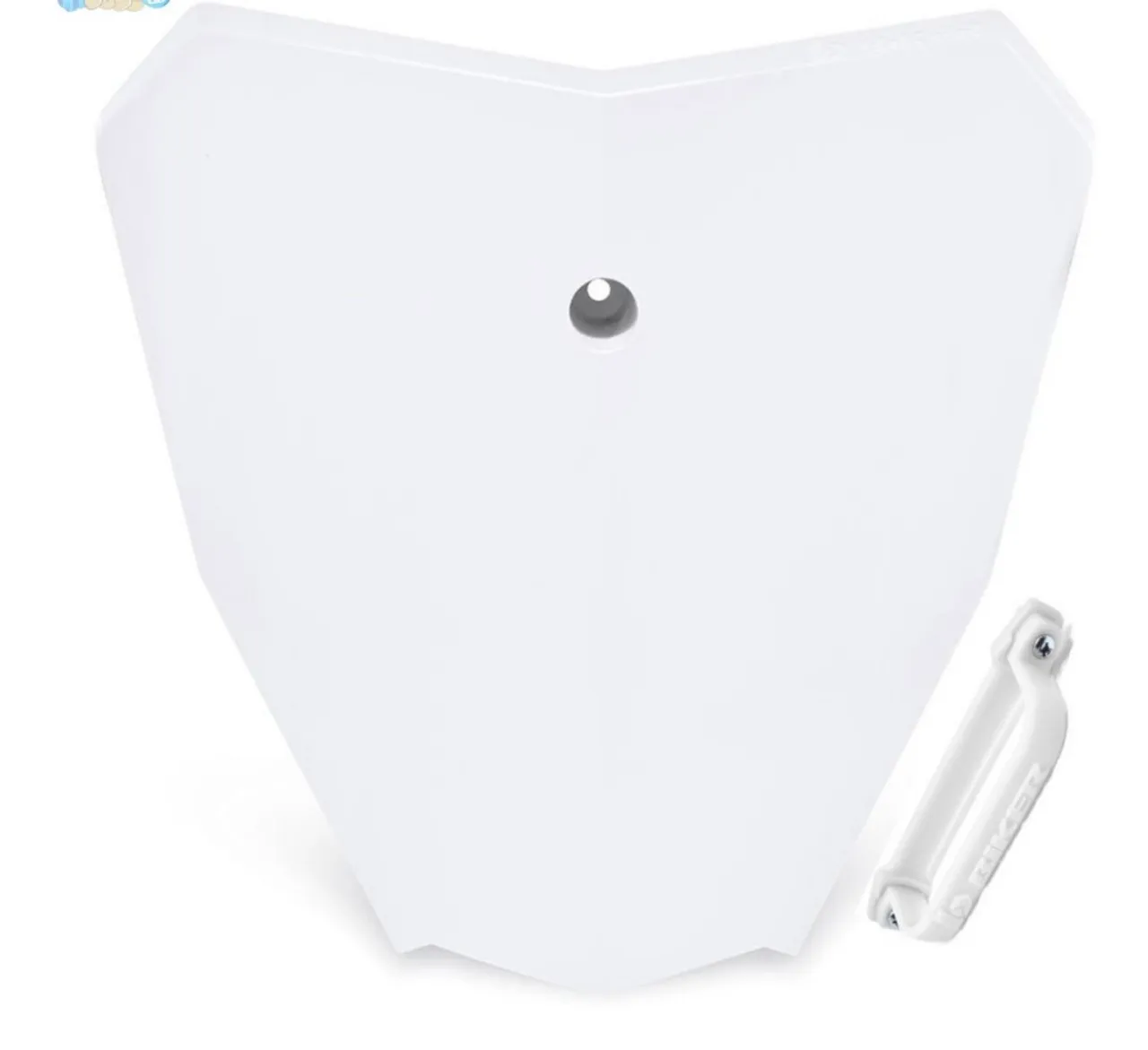 Carenagem Crf230 Frontal Number Plate Biker Next - Branco