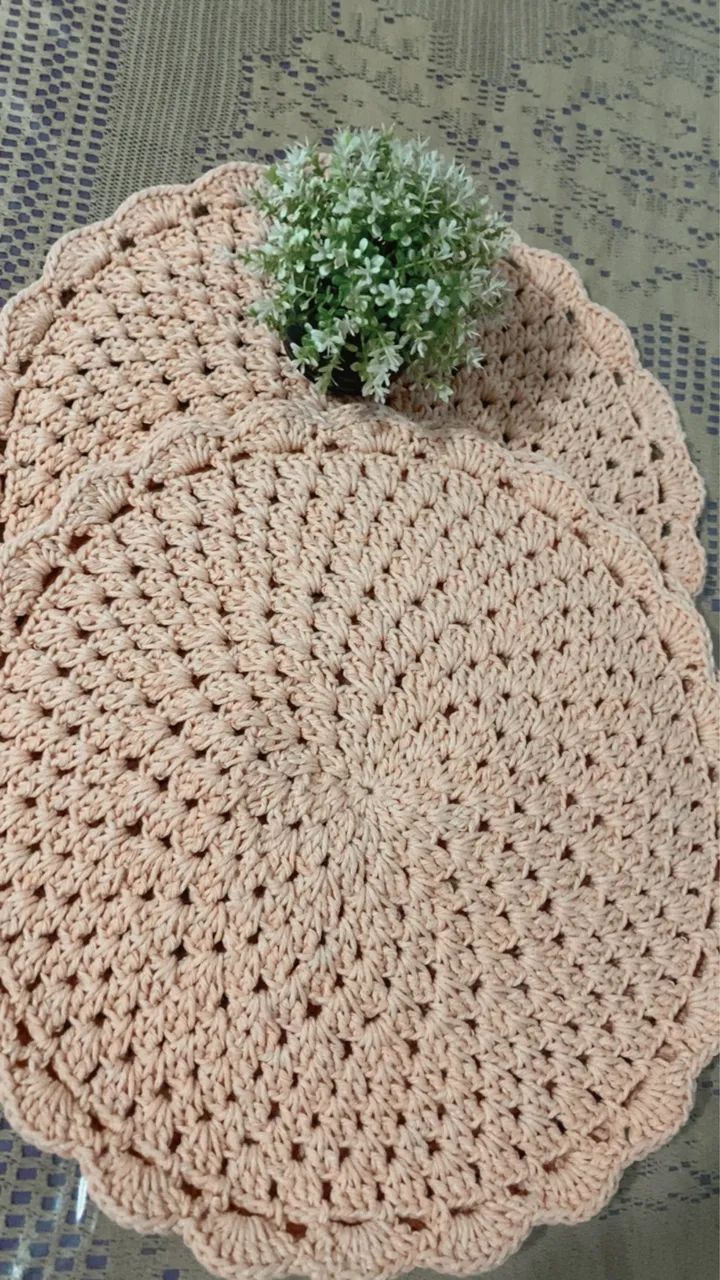 Sousplat crochê  - Foto 2