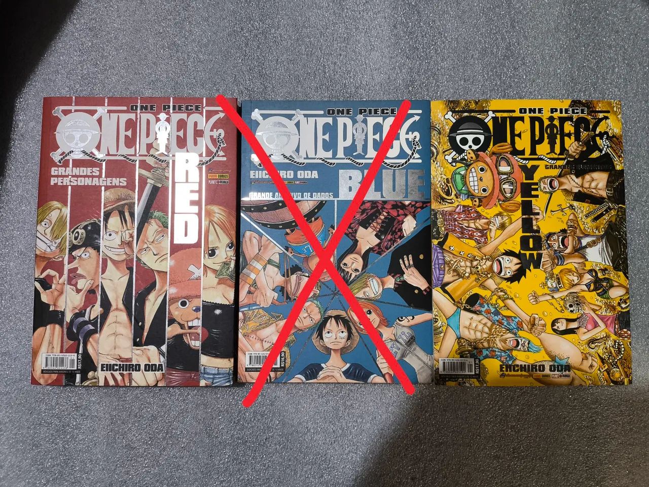 Databook - One Piece Red e Yellow 