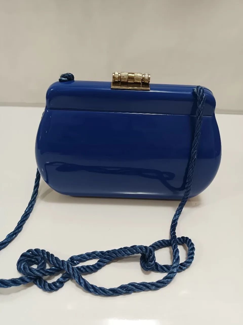 Bolsa azul vintage  - Foto 2