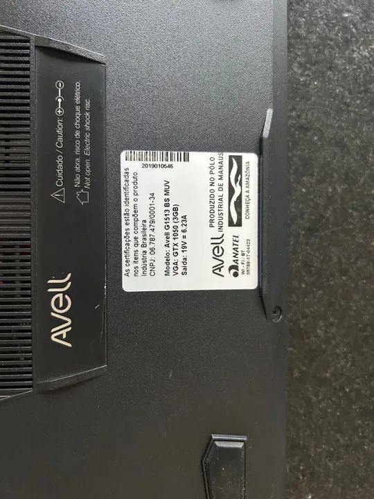 Notebook Gamer Avell com Teclado RGB - Foto 2