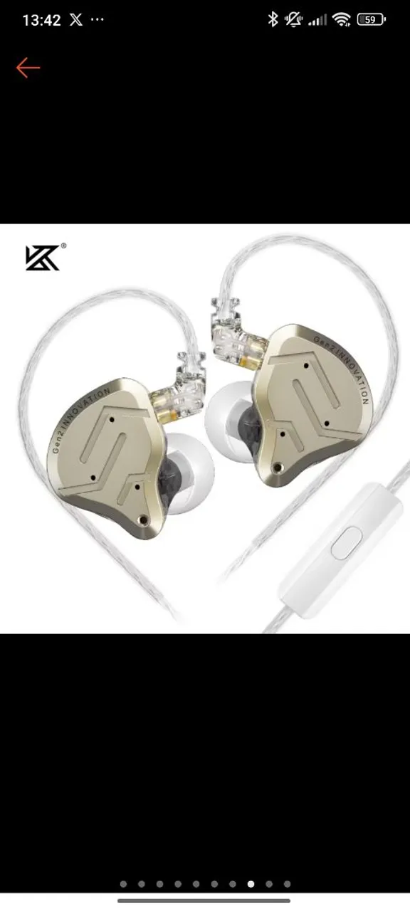 Fones de Ouvido KZ ZSN Pro 2 - Novo