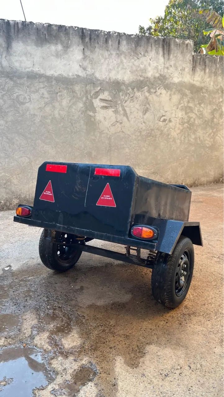 Lindo reboque carretinha para seu dia dia - Foto 2