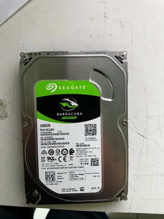 HD Seagate BARRACUDA 3.5 polegadas - Foto 2