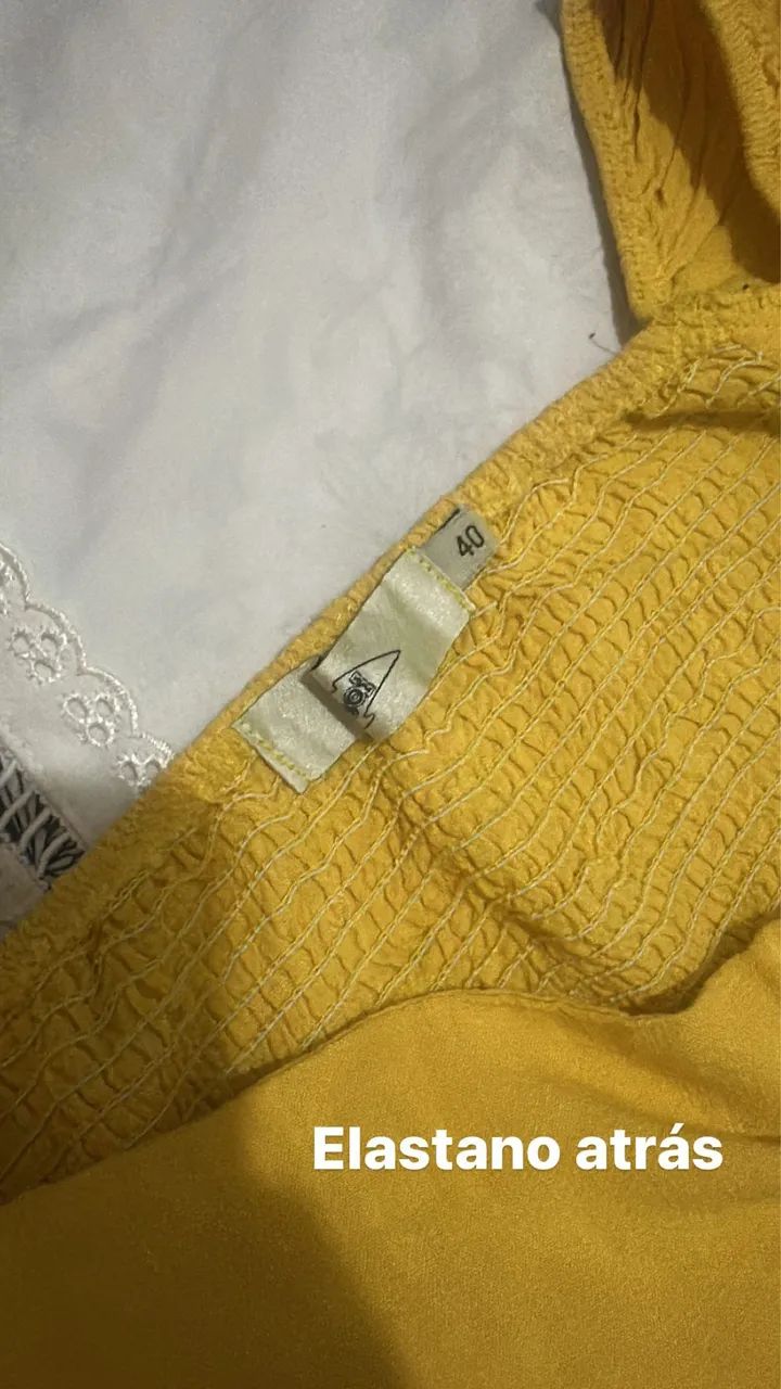 Cropped amarelo  - Foto 2