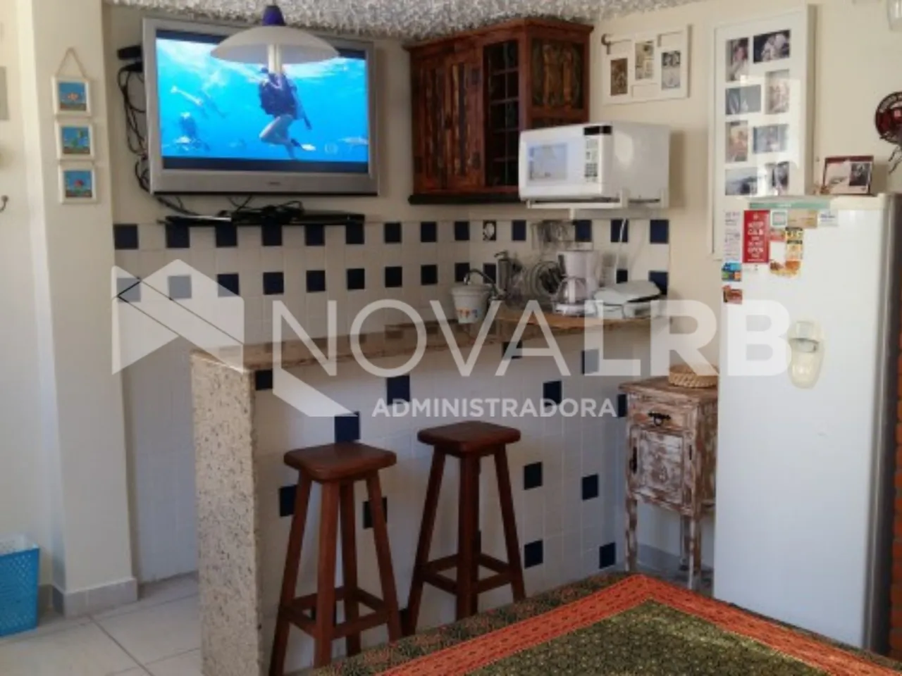 Simpático Studio no Leme em andar alto