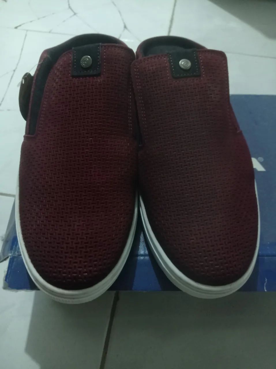 Sapatênis/chinelo Pegada Couro - Foto 2