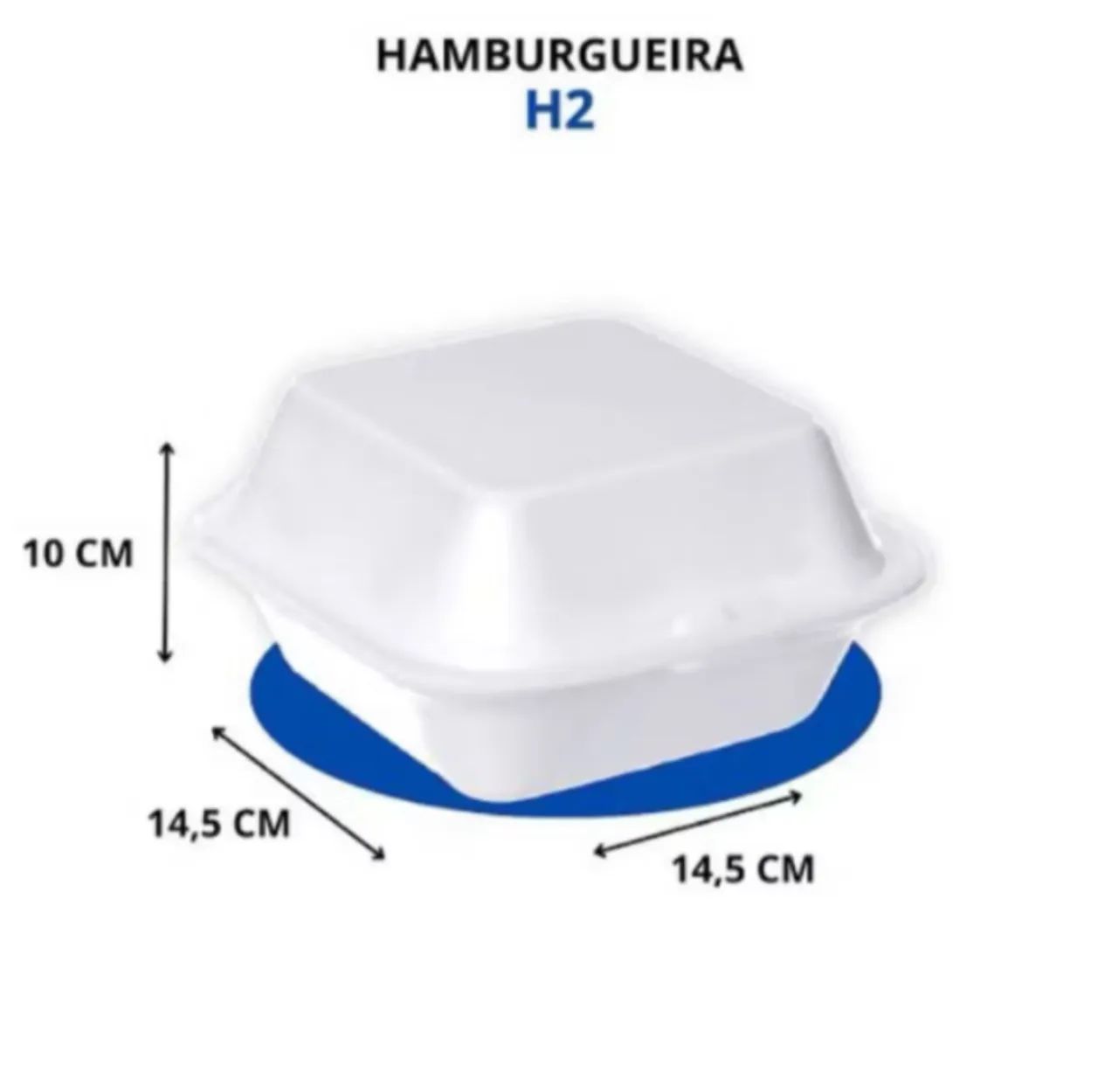 Embalagem hamburgueria h2 - Foto 2