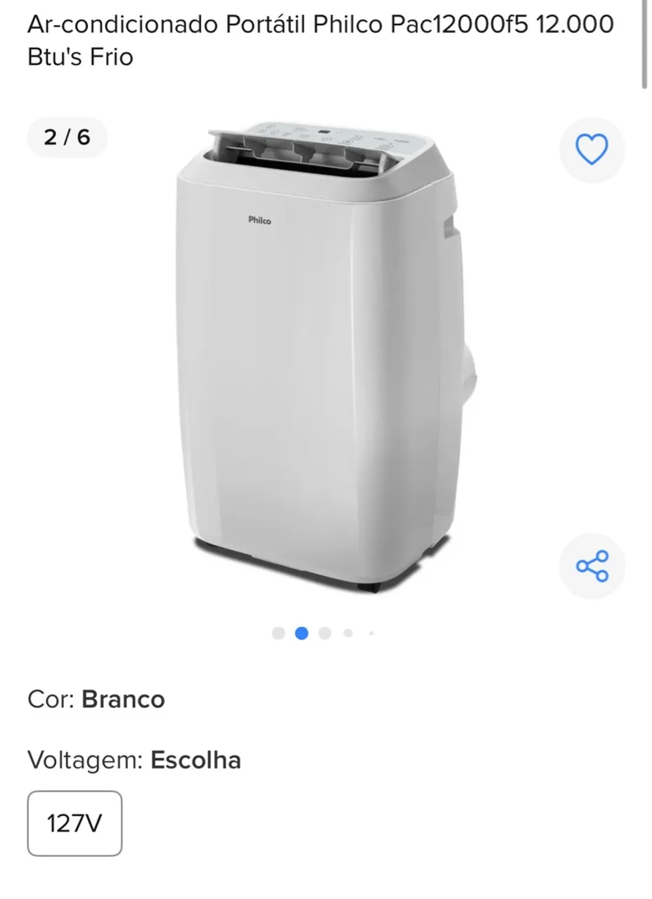 Ar condicionado portátil