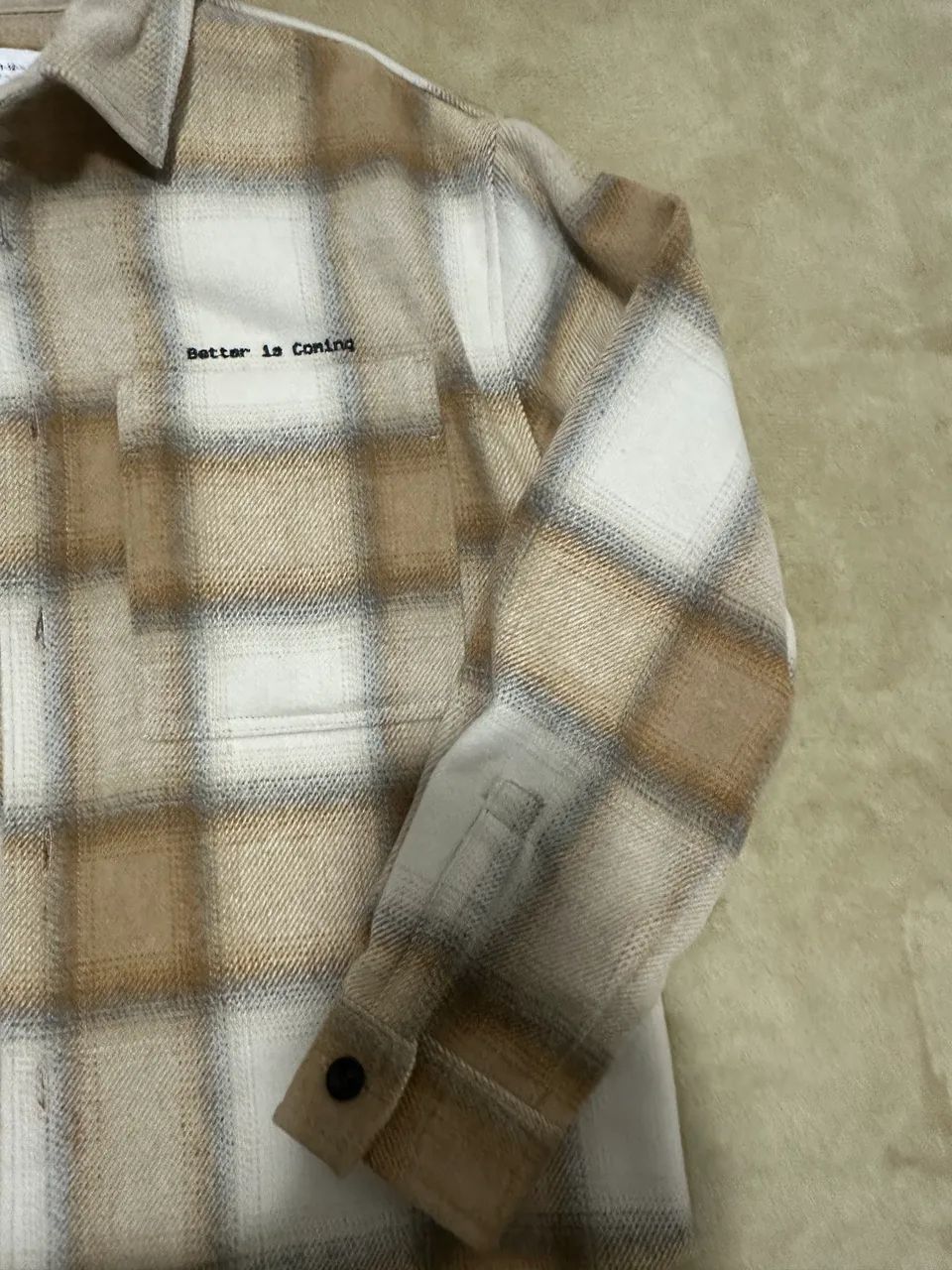 Camisa xadrez infantil Zara  - Foto 5