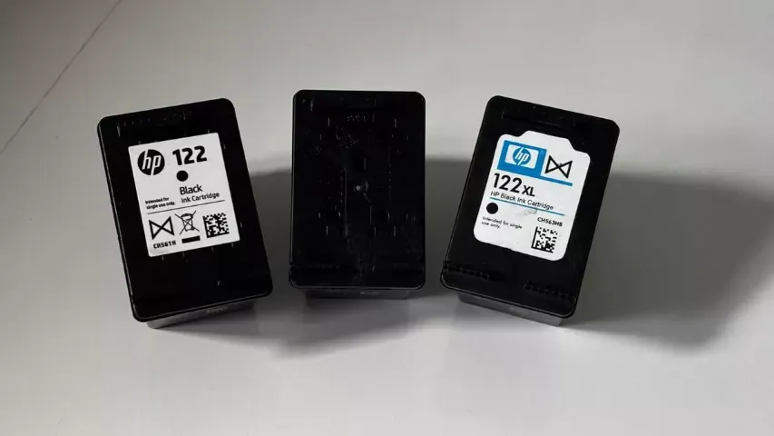 3 Cartuchos Vazio Hp 122 Xl Preto