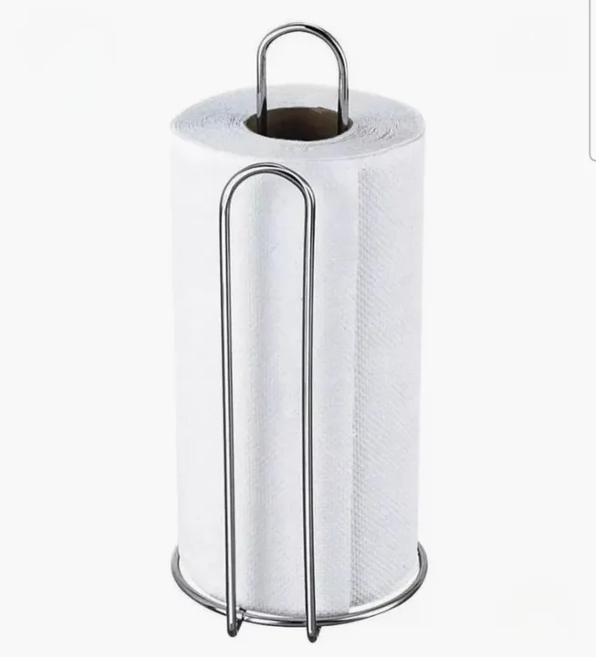 Suporte para Papel Toalha de Mesa em Aço Inoxidável