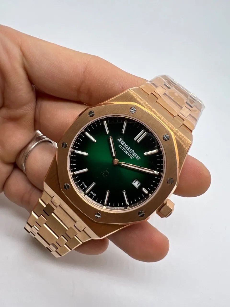 Audemars Aço Automatico Royal Oak - Foto 4