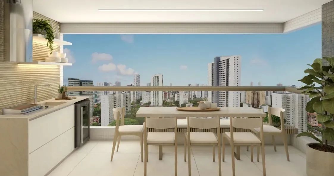 NM - PIAZZA - CASA ORANGE, APARTAMENTOS DE 105 M2, 03 QUARTOS EM PARNAMIRIM, ÁREA DE LAZER - Foto 2