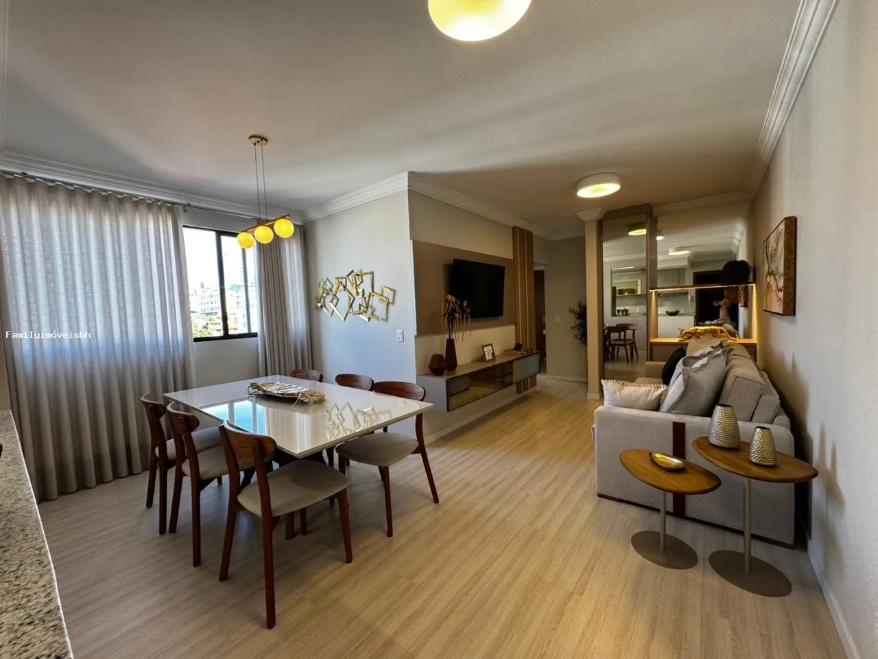 Apartamento para Venda em Belo Horizonte, Sagrada Família, 3 dormitórios, 1 suíte, 2 banhe