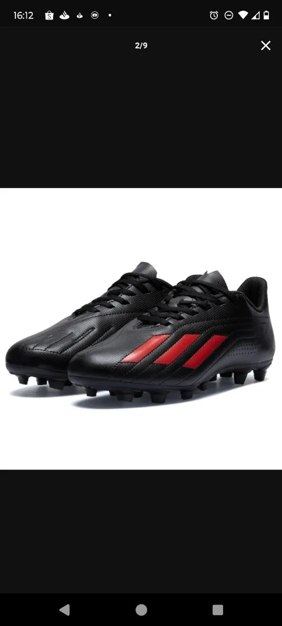 Chuteiras de Futebol Adidas - Tamanho 40