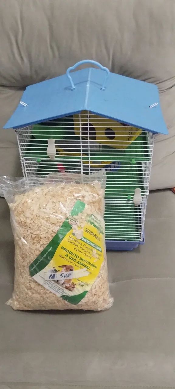 Gaiola para Hamster com Acessórios