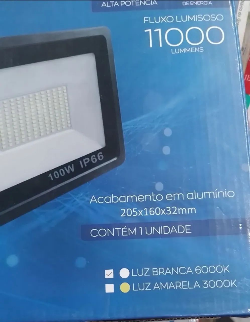 Refletor LED 100W para Iluminação Externa - JC100 - Foto 5