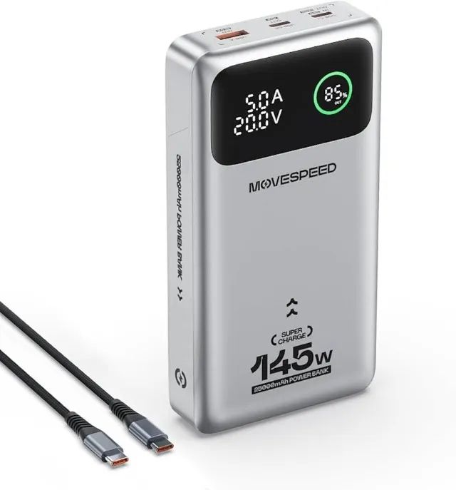 Power Bank 145W 25000mah Compatível com Starlink 