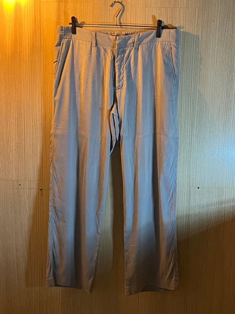 Calça alfaiataria em linho