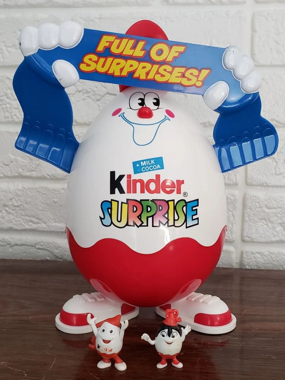 Boneco kinder ovo surprise ler descrição 
