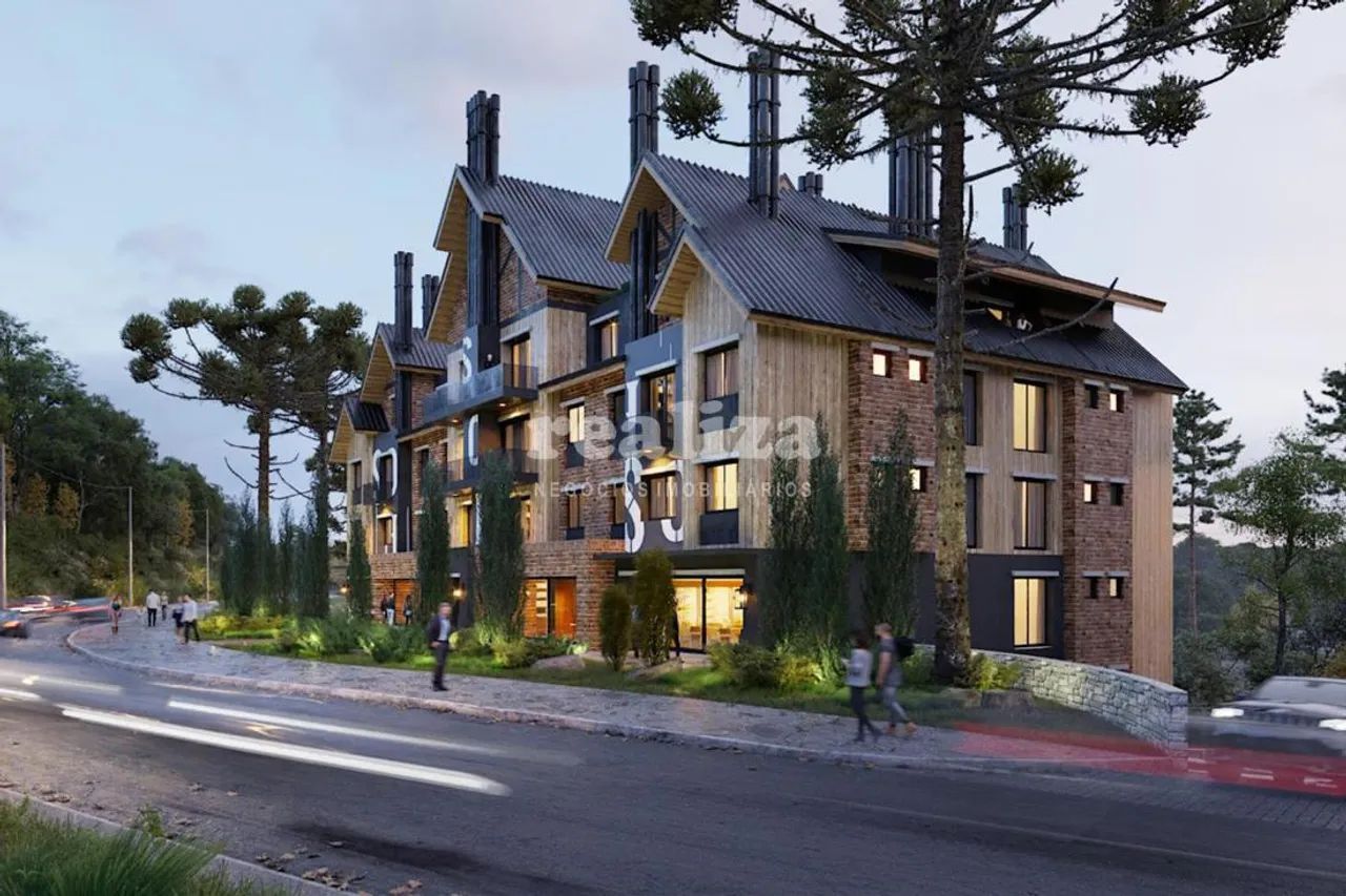 APARTAMENTO 2 DORMITÓRIOS RESIDENCIAL SOHO GRAMADO - Foto 5