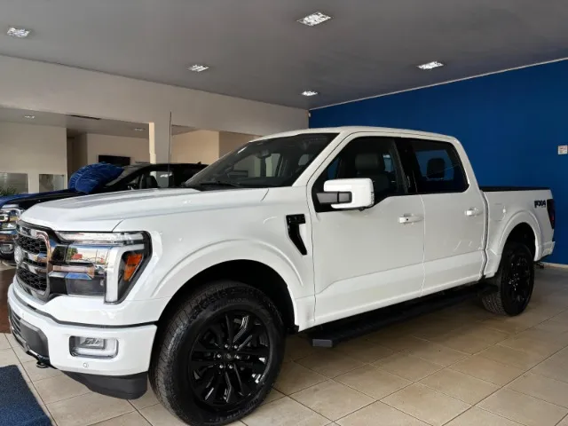 FORD F-150 V8 4x4 - BRANCO NUR - BLACK - GASOLINA - CNPJ + SUFRAMA