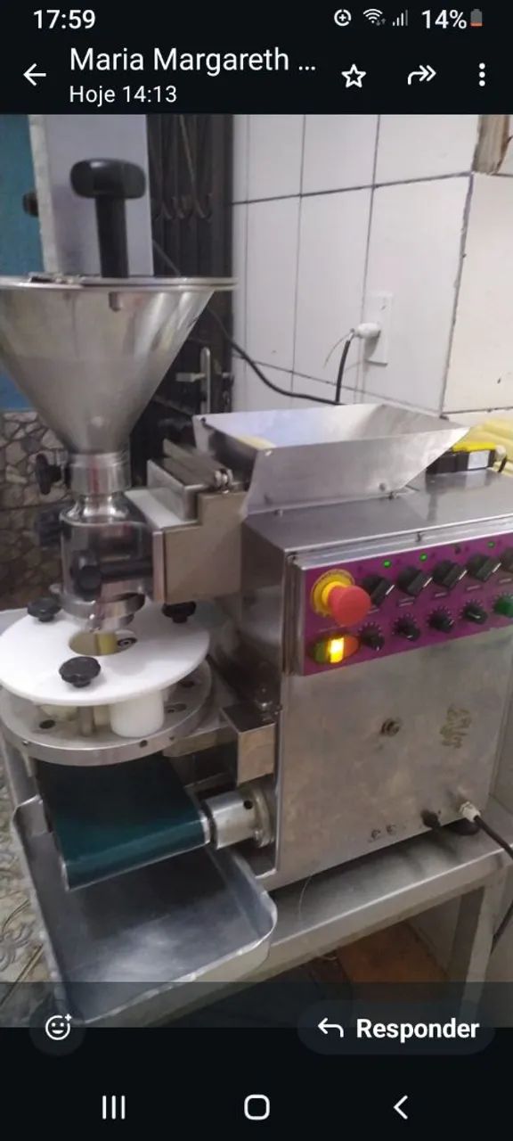 Fábrica de salgados completa.