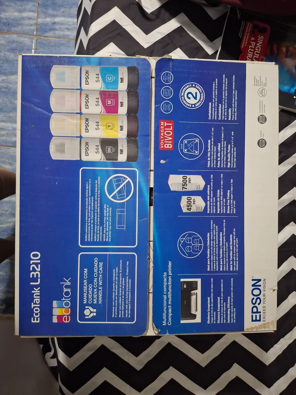 Impressora Epson L3210 - seminova