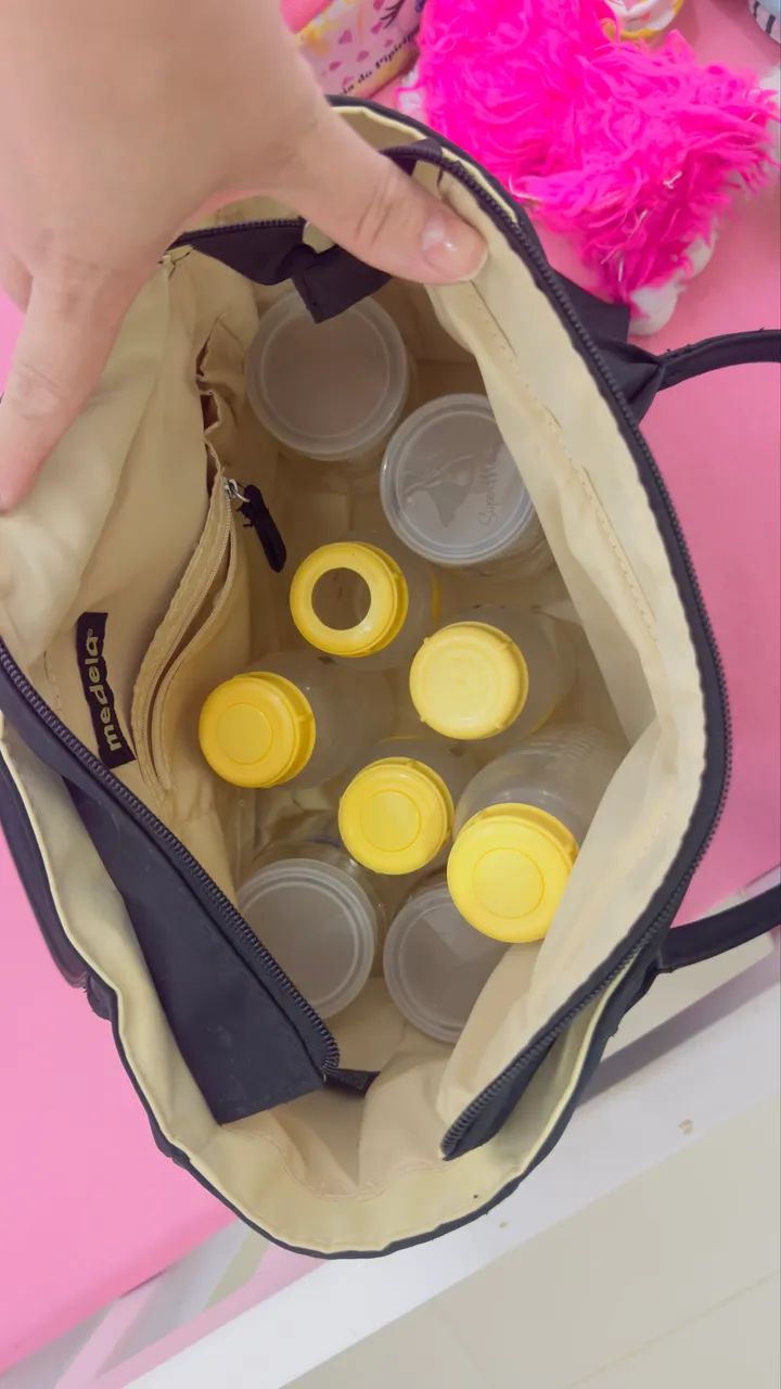 Bomba de leite elétrica MEDELA  - Foto 5