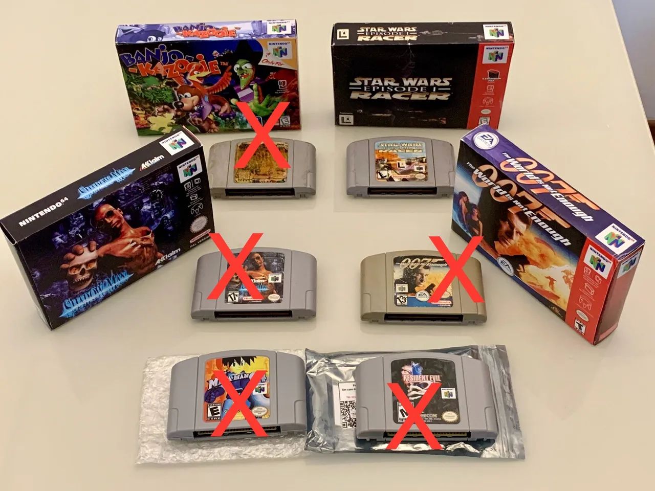 Jogos Originais Nintendo 64 e Repros