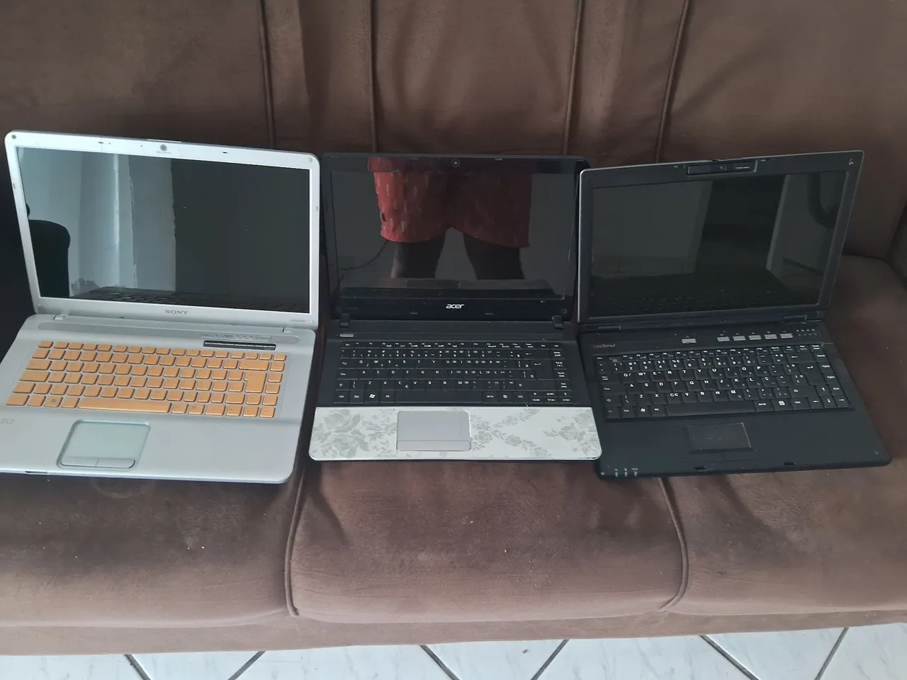 3 notebook para peças ou arrumar