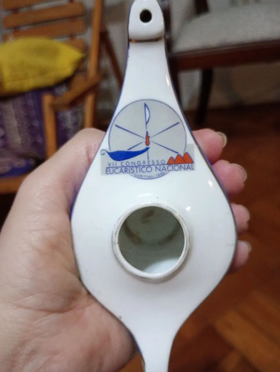 Porta vela palmatória congresso eucarístico  - Foto 3