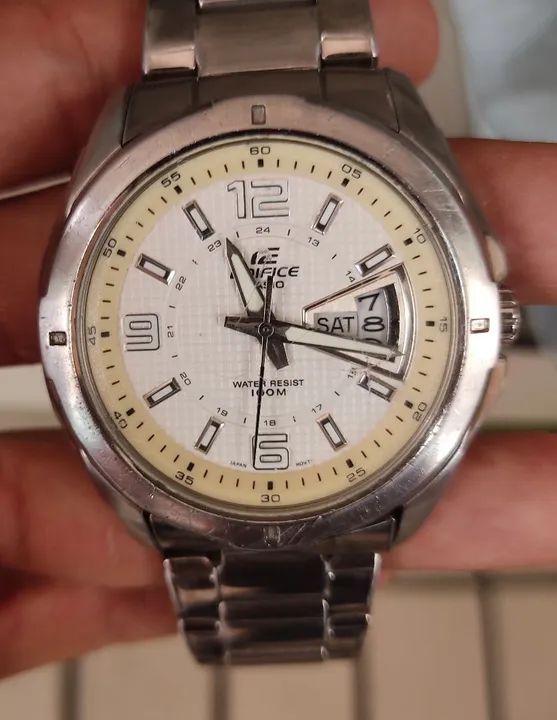 Relógio masculino Casio edifice funcionando perfeitamente 