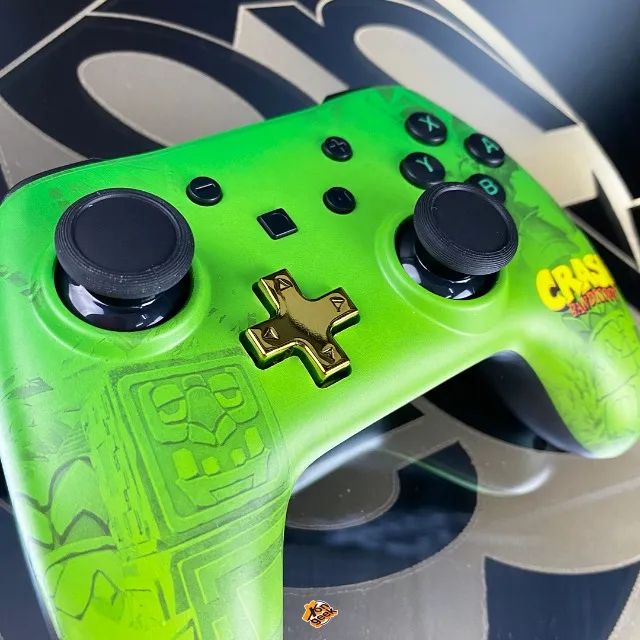 Controle Com Fio Nintendo Switch Crash Bandicoot | PowerA | A Pronta Entrega! Com Garantia - Foto 2