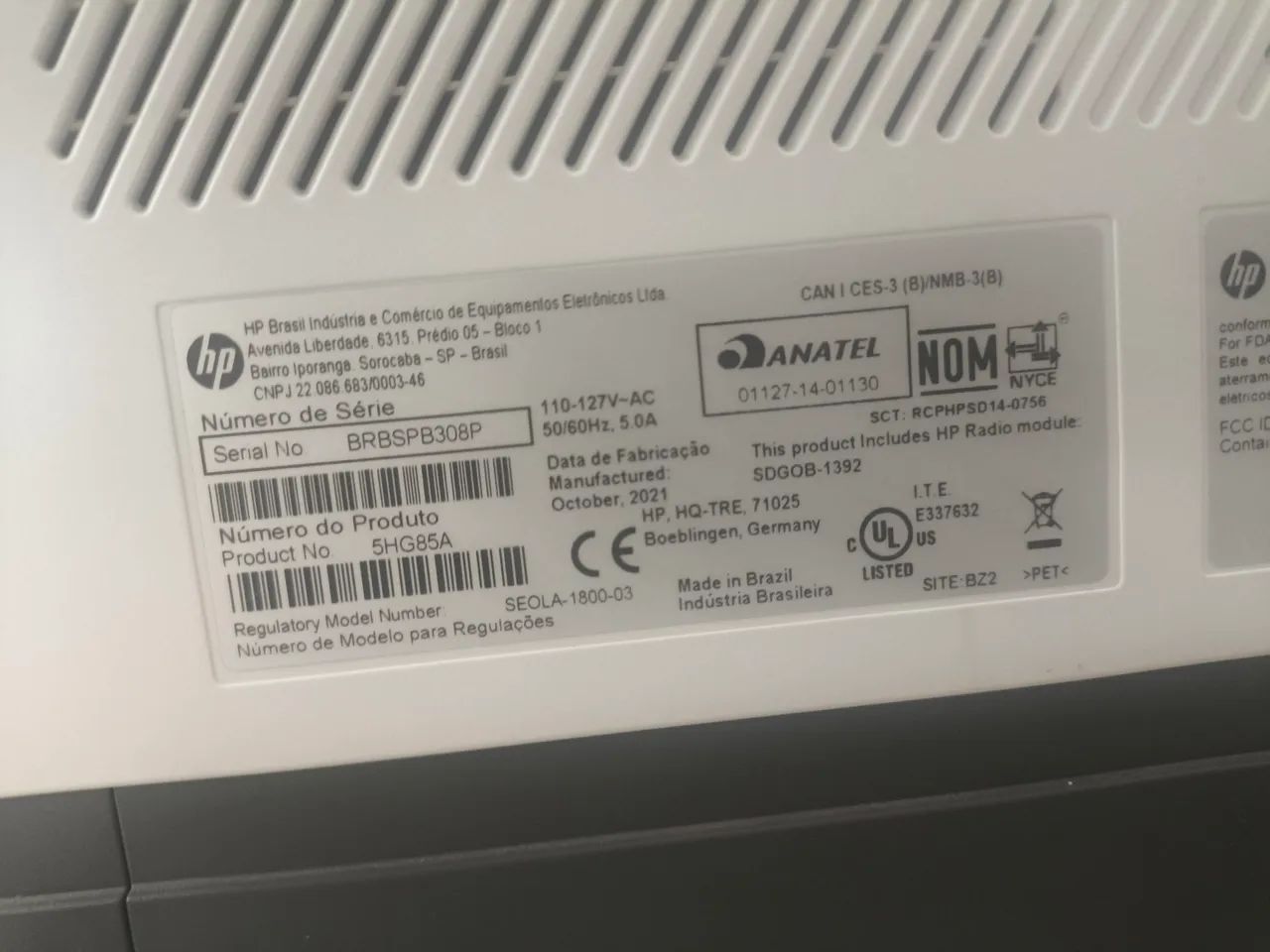 Impressora Hp 1200NW64341175293569122